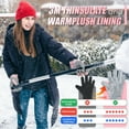 thumbnail image 4 of HANDLANDY Winter Insulated Work Gloves, 3M Thinsulate Thermal Water-Resistant Gloves for Men Women Touch Screen, Warm Ski Snowboard Cold Weather Gloves, 4 of 7