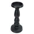 thumbnail image 1 of Candelabro de hierro, proceso de pintura negra mate, candelabro Simple, decoración de velas para el hogar y la boda, 1 of 12