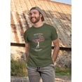thumbnail image 2 of American Grown French Roots T-Shirt Men -Smartprints Designs, Male 4X-Large, 2 of 4