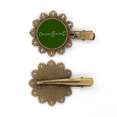 thumbnail image 1 of Función de fórmulas de cálculo de suma Tocado de pieza de pelo de horquilla de flor de metal vintage, 1 of 3