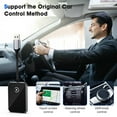 thumbnail image 2 of KuoYue Wireless CarPlay Adapter for Android Auto and iPhone, Plug-and-Play Compatible with Vehicles from 2015 Onwards, Works with Cars Featuring Built-in CarPlay (Black), 2 of 7