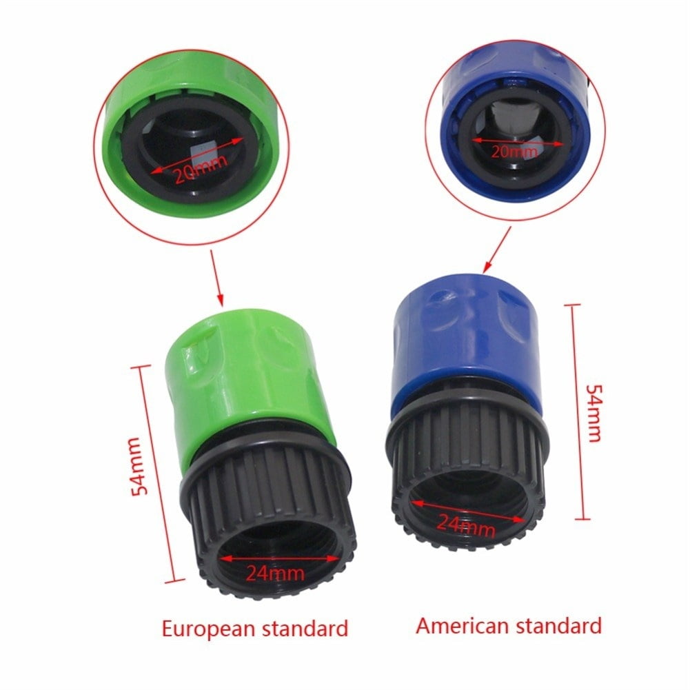 80pcs/lot 3/4 Inch American Standard European Standard Internal Thread Garden Water Pipe Quick Connectors Irrigation Fittings