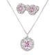 thumbnail image 1 of Set de Joyería para Mujer Plata .925 con Zirconia Cúbica, LuckyLy Juego de Collar y Aretes Florales Brillantes – Regalos para Mamá y Regalos para Mujer Cumpleaños y Navidad, Modelo Fiora, 1 of 6
