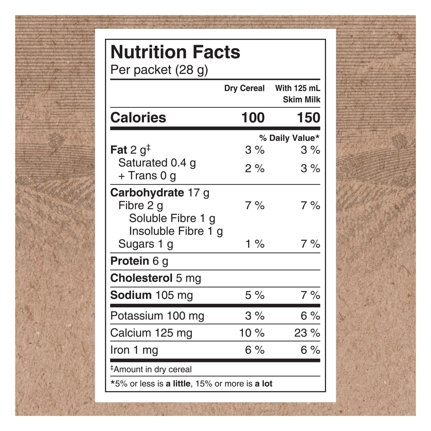Quaker Protein Instant Oatmeal, Regular, 6 packets., 168 g.
