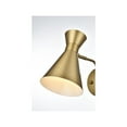 thumbnail image 6 of Living District Halycon 6" Wall Sconce In Satin Gold, 6 of 8