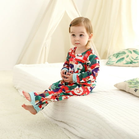 

Foraging dimple Christmas Kids T-shirt Pants Family Pajamas Sleepwear Outfits