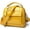 Yellow, variant on Shiny Faux Leather Handbags Double Zipper Top Handle Purse Satchel Bag Crocodile Pattern Shoulder Bag for Women