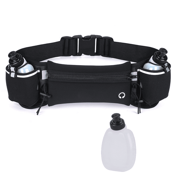 Running Belt Hydration Waist Pack with Water Bottle Holder for Men