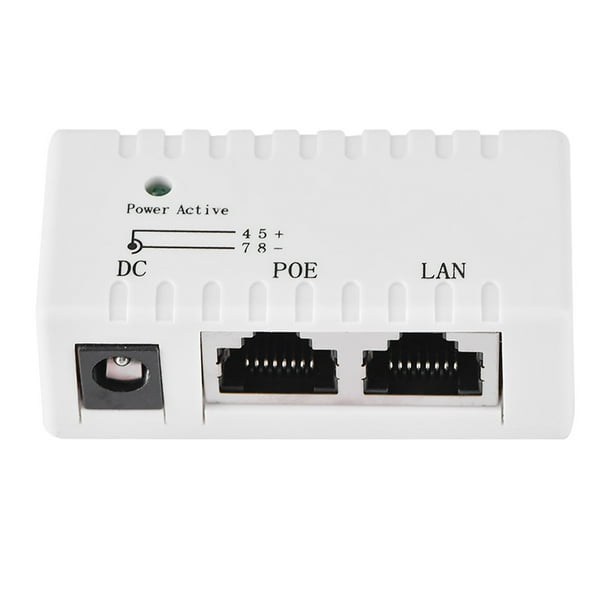 Adapter POE Splitter Power Over For LAN Network Power Over