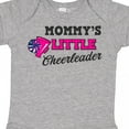 thumbnail image 4 of Inktastic Mommy's Little Cheerleader with Megaphone and Pom Poms Girls Baby Bodysuit, 4 of 5
