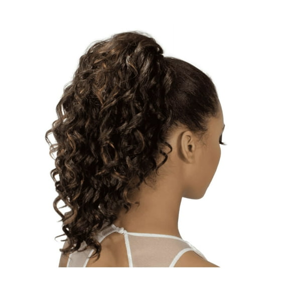 Eve Hair Ponytail Hairpiece Drawstring Extension FHP 303, Color 1B