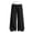 Black, variant on Yoga Pants for Girls High Waisted Wide Leg Lounge Trousers Flowy Foldover Waist Flare Dance Bottoms Comfy Casual Sweatpants