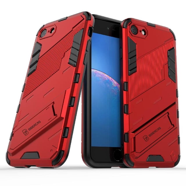 Funda para iPhone 8/iPhone 7 Protección A Prueba De Golpes Con Soporte De TPU Duradero Y Práctico