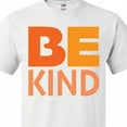 thumbnail image 4 of Inktastic Be Kind Logo in Orange T-Shirt, 4 of 5