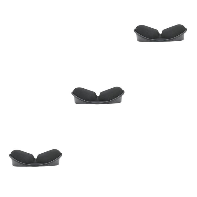 ZLight Anti -Skid Mousepad Mouse Pad Wrist Rest Support Mat Ergonomic Office Healthy Mouse Pad for Computer Laptop Desktop black 3Set