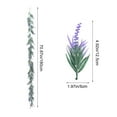 thumbnail image 3 of HongHeng 70" Lavender Artificial Flowers Garland Decor,Spring Summer All Year Lavender Garland for Farmhouse Wedding Mantle Arch Porch Stair Table Indoor Door Home Decoration, 3 of 6