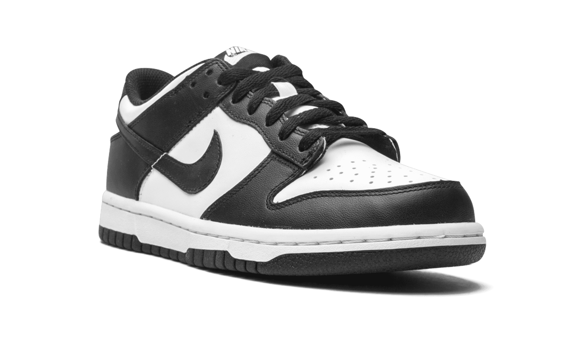 NIKE GRADE SCHOOL Dunk Low Retro GS "Panda - Black / White" CW1590 100 from Stadium Goods