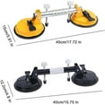 thumbnail image 7 of Pro Countertop Alignment Clamps, Adjustable Suction Cup Tile Fixing Tool, Seamless Granite Seam Setter with Heavy Duty Vacuum Suction Cups, Floor Installation Leveling Granite Tools, for Professional, 7 of 7