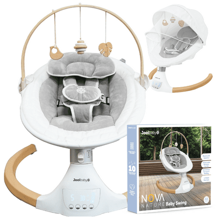 Jool Baby Nova Nature Baby Swing - Brown/White