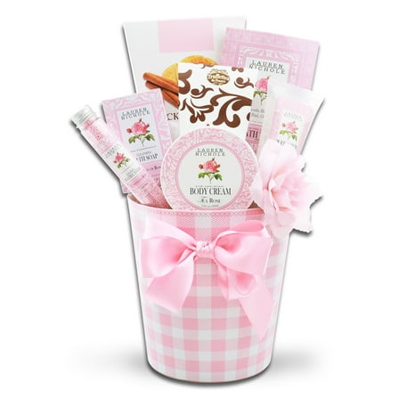 Alder Creek Gift Baskets Rose & Spa French Truffles (8 Items)