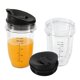 thumbnail image 1 of 2 Tazas de Licuadora Repuesto 18 Oz con Tapa para Auto IQ BL480 BL642 BL450 BL682 BL480, BL490, BL640 BL680, 1 of 10