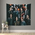thumbnail image 2 of Stray Kids Wall Tapestry Cartoon Poster Wall Hanging Tapestry for College Dorm Living Room Bedroom Decoration 40x60 Inch, 2 of 7