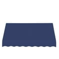 thumbnail image 3 of Awntech 5.38 Ft San Francisco Closed-Sided Fixed Awning Canopy (64.5in x 18in x 36in), Navy, 3 of 3