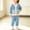 Sky Blue, variant on Amidoa Girls 2 Piece Outfits Fall Winter Clothes Fleece Long Sleeve Top and Casual Pants Kids Clothing Sets Sky Blue Size 80