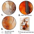 thumbnail image 3 of Designart "Sienna Serenade Of Violin And Mandolin I" Music Wall Art Prints, 3 of 7