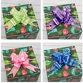 thumbnail image 6 of 10/50/100Pcs Pull Flower Bow Flower Pull Tie Ribbon For Christmas, Valentines Day, Pull Flower Stickers, Flower, Birthday Gift Pink 100Pcs, 6 of 6
