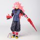 thumbnail image 3 of Figura Dragon Ball Z Arco Iris Latino Goku Negro Zamasu Rosa PVC 26 cm, 3 of 5