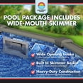 thumbnail image 5 of Lake Effect Pools Galleria 15' x 52" Round Resin Protected Steel Sided Above Ground Swimming Pool, 5 of 8
