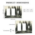 thumbnail image 3 of Hand Drawn Forest Switch Cover Decorative Wall Plate 3-Gang 2-Decor 1-Toggle Standard Size, 3 of 5