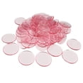 thumbnail image 4 of 100pcs fichas de póker monedas casino suministro familia juegos accs rosa rosado Sunnimix 100 piezas de fichas de póker, 4 of 7