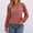 Watermelon Red, variant on Fznquz Plus Size Tops for Women Green Crewneck Long Sleeve Knit Shirt Lace Casual Work Womens Tshirt