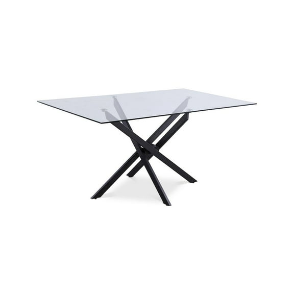 Meridian Furniture Xander Dining Table in Matte Black