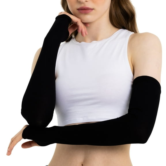 Causa Forcia Arm Warmers for Women - Black