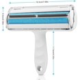 thumbnail image 3 of Rodillo para quitar el pelo de perros y gatos, cepillo reutilizable para quitar el pelo de mascotas, fácil de limpiar, con removedor de pelo de mascotas azul, 3 of 5