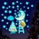 thumbnail image 4 of Herunwer Merry Christmas Static Cling Window Stickers - Day & Night Glow, HD Printing, Reusable Holiday Decals for Home Glass Door Window Sticker, 4 of 6