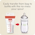 thumbnail image 4 of NUK Simply Natural Seal n' Go Breast Milk Bags, 4 of 6