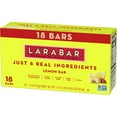 thumbnail image 3 of Larabar Lemon Bar, Gluten Free Vegan Fruit & Nut Bars, 1.6 oz bars, 18 ct, 3 of 9