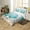 Lightblue, variant on Erosebridal Animal Seashell Comforter Cover Twin,Ocean Theme Bedding Twin Size,Watercolor Room Decorative,Reversible,Lightweight,2-Piece(No Comforter)