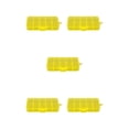 thumbnail image 3 of Thinsony 10 Grid Plastic Jewelry Removable Storage Box Beads Container Earring Yellow 12.8x6.5x2.2cm 5Set, 3 of 6