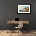 thumbnail image 4 of Carl Morgenstern 24x17 Black Modern Framed Museum Art Print Titled - View of the Amalfi Coast (1867), 4 of 5