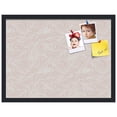 thumbnail image 2 of PinPix 24x18 Custom Cork Bulletin Board Peach White Poster Board Has a Fabric Style Canvas Finish, Framed in Peach White, by ArtToFrames (PinPix-1874), 2 of 5
