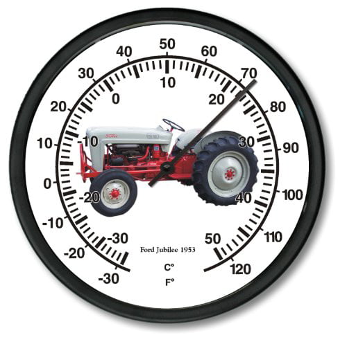 New ALLIS CHALMERS Model WD45 Tractor Thermometer 10" Round Years 1953-1957 