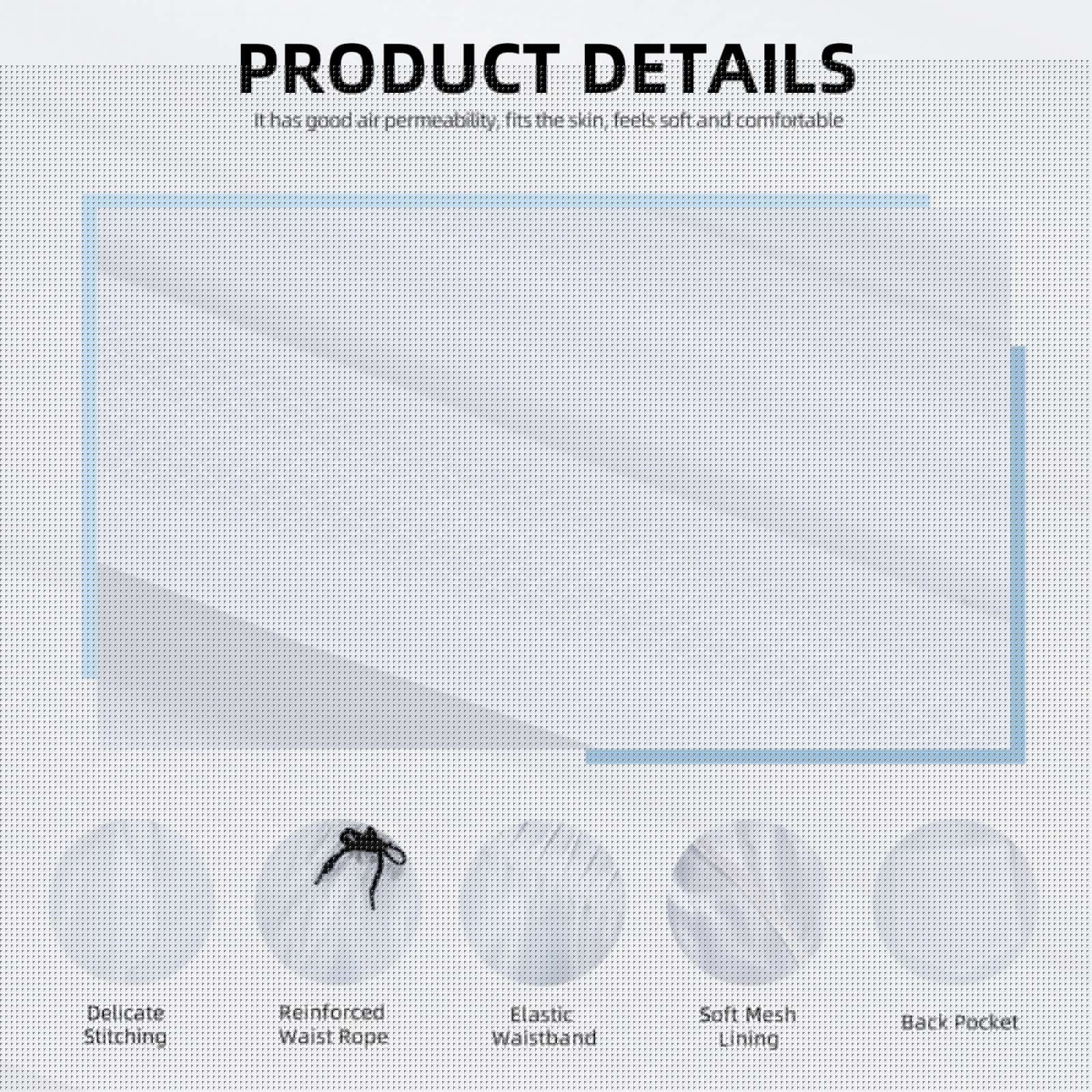 thumbnail image 4 of KLL Holiday Shiny Men's Casual Summer Beach Shorts Hawaiian Shorts with Pockets-3X-Large, 4 of 6