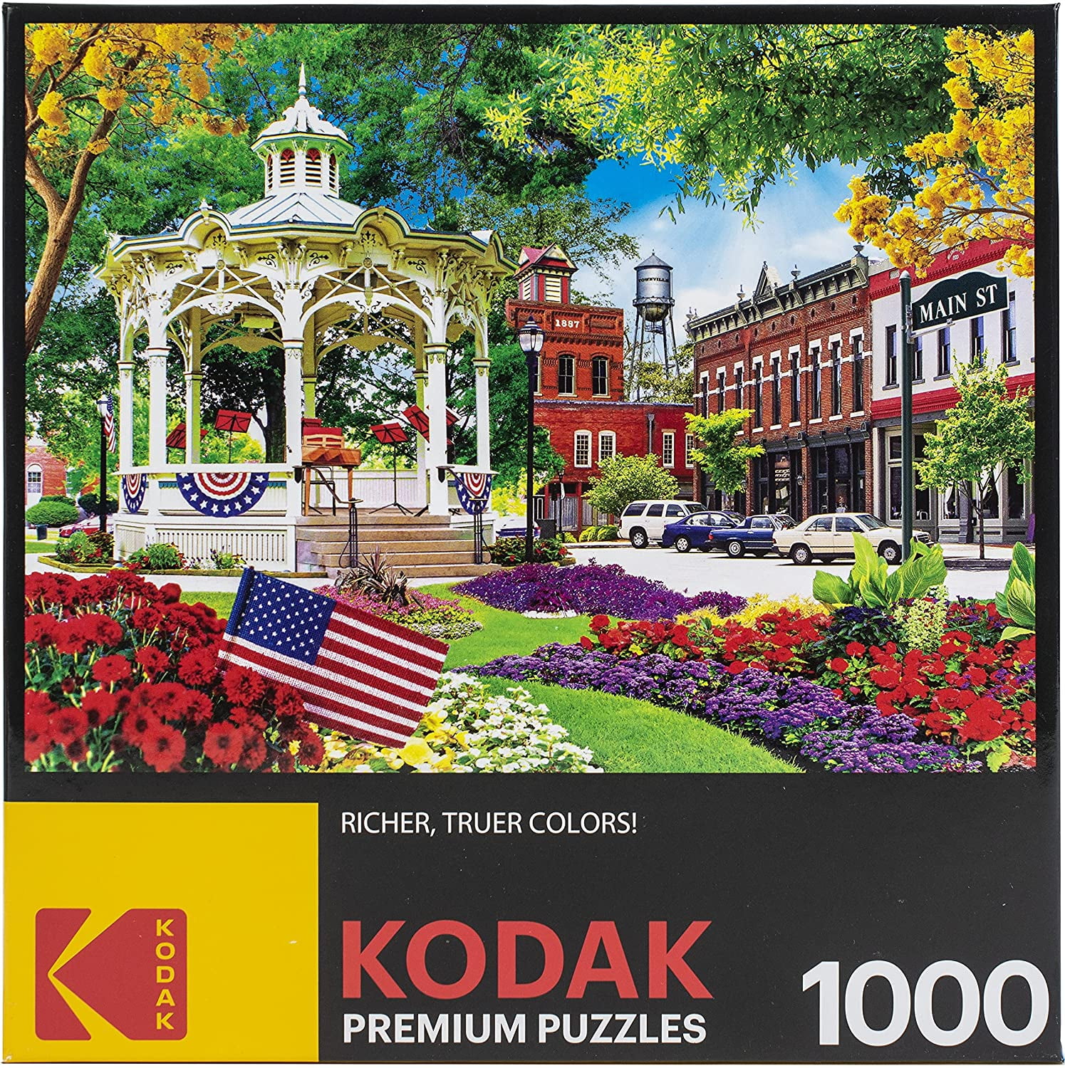 Cra-Z-Art Kodak 1000-Piece Main Street USA Adult Jigsaw Puzzle
