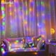 thumbnail image 3 of 2 cortinas De Luz Led RGB Multicolor 3x3 Metros Para Decoración 300leds Con Control, 3 of 5