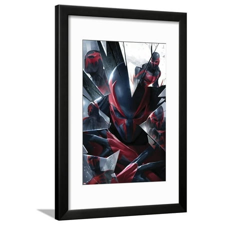Spider-Man 2099 No. 5 Cover Framed Print Wall Art By Francesco Mattina